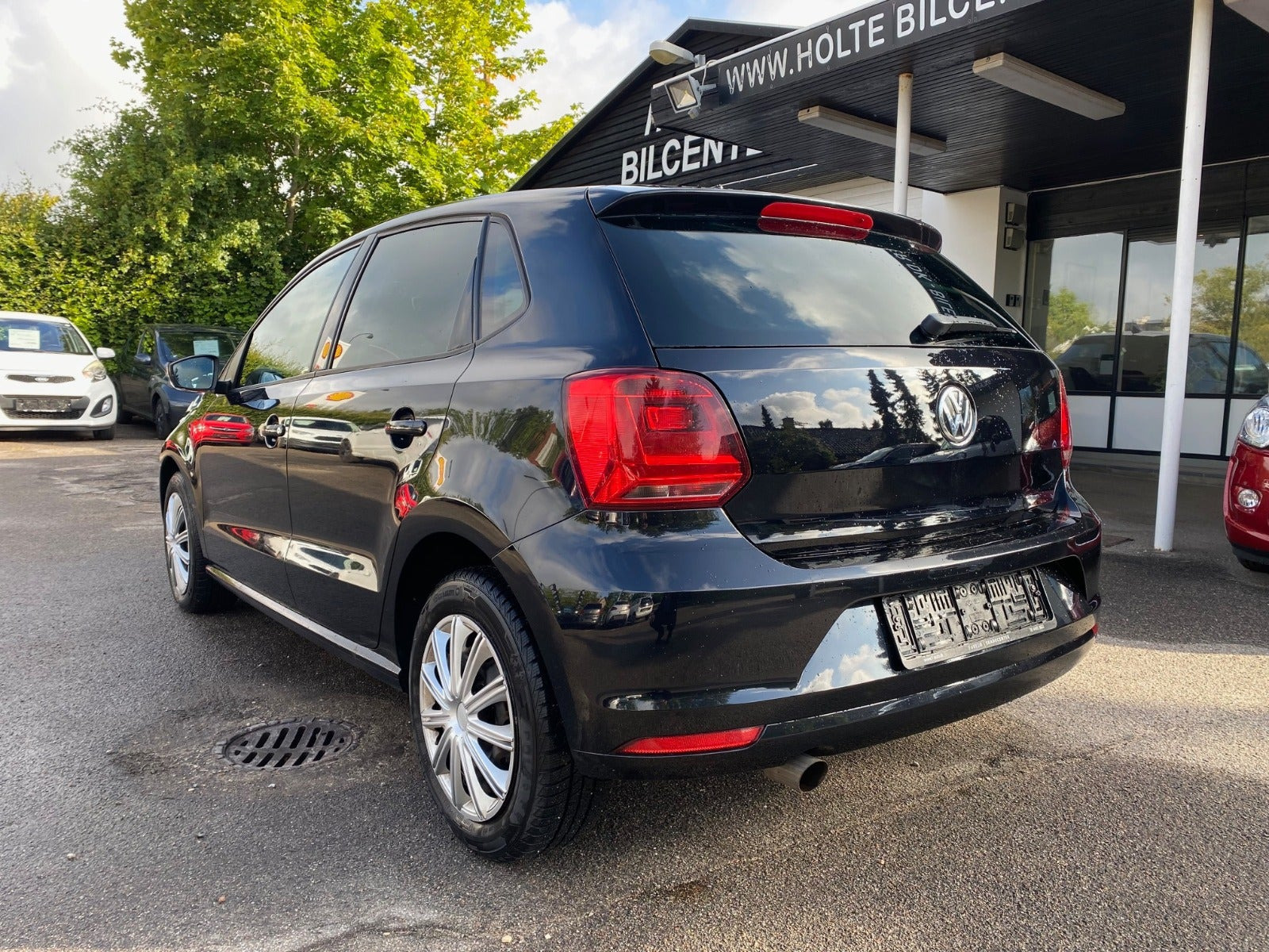 Sort VW Polo fra 2015
