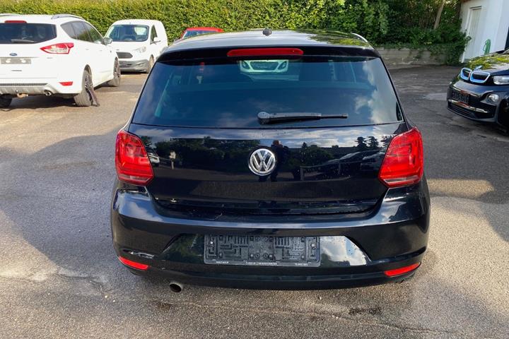 Sort VW Polo fra 2015