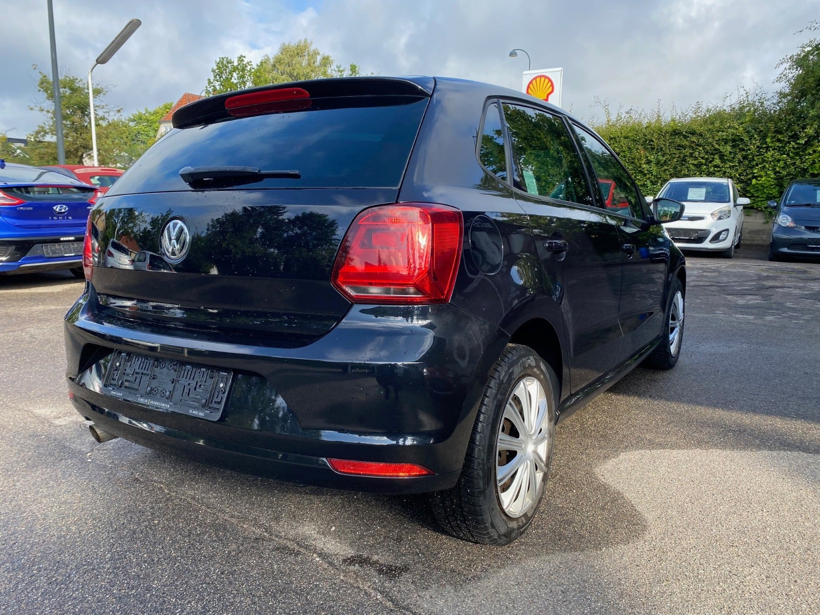 Sort VW Polo fra 2015