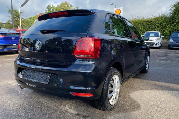 Sort VW Polo fra 2015