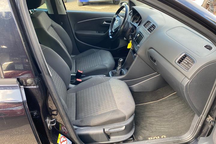 Sort VW Polo fra 2015