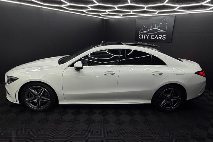 Hvid Mercedes CLA220 d fra 2020