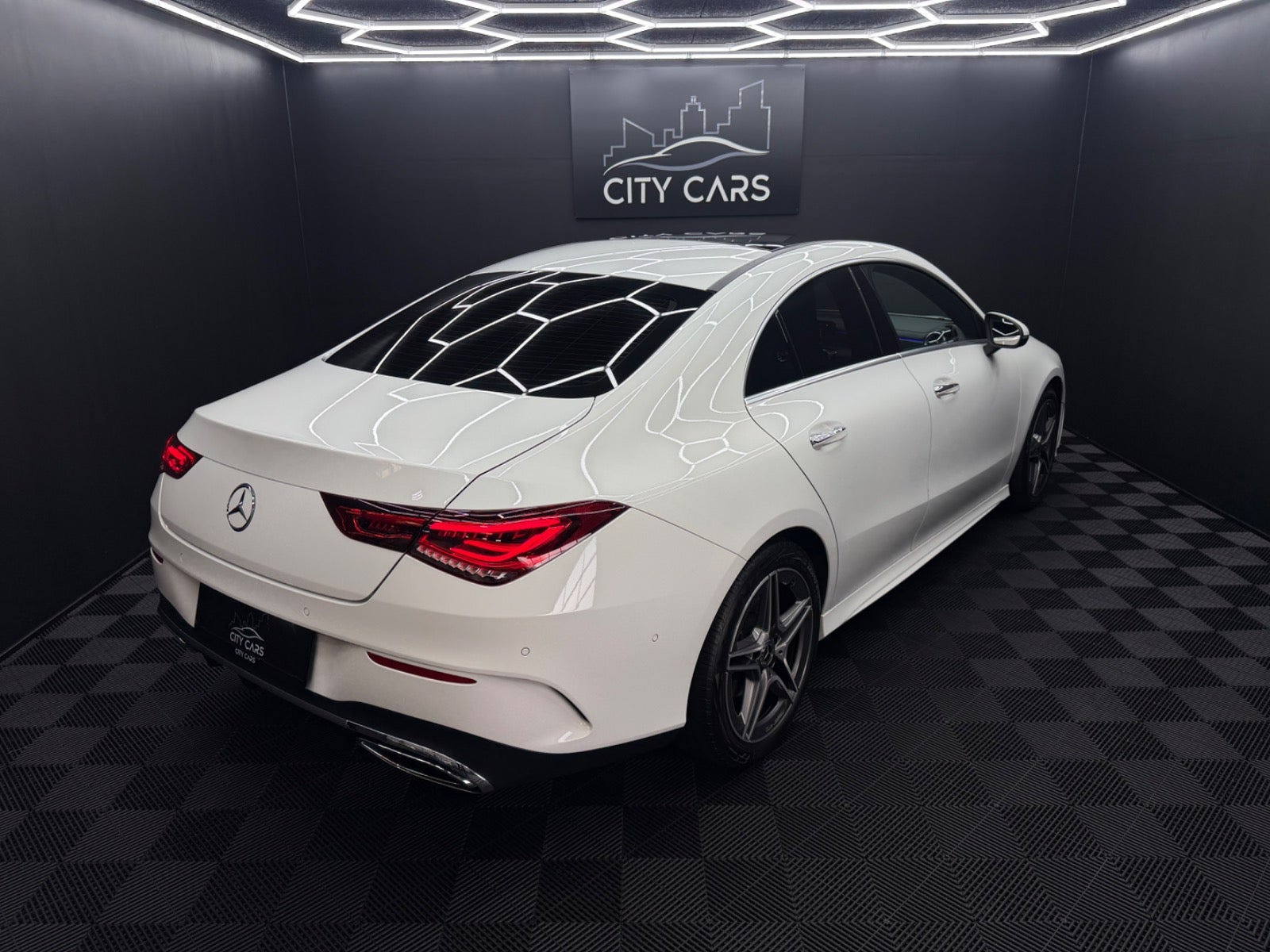 Hvid Mercedes CLA220 d fra 2020
