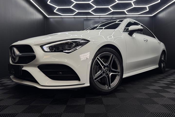 Hvid Mercedes CLA220 d fra 2020
