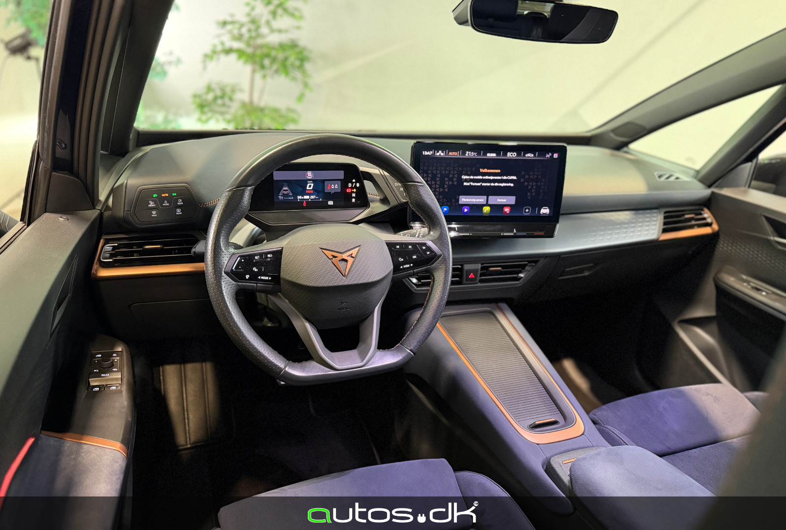 Blå Cupra Born fra 2022