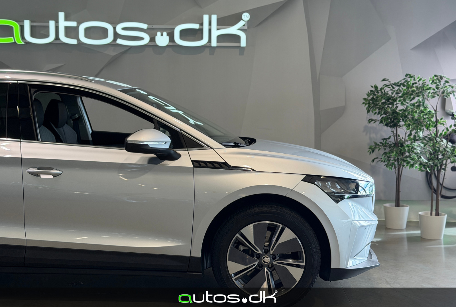Sølv Skoda Enyaq fra 2025