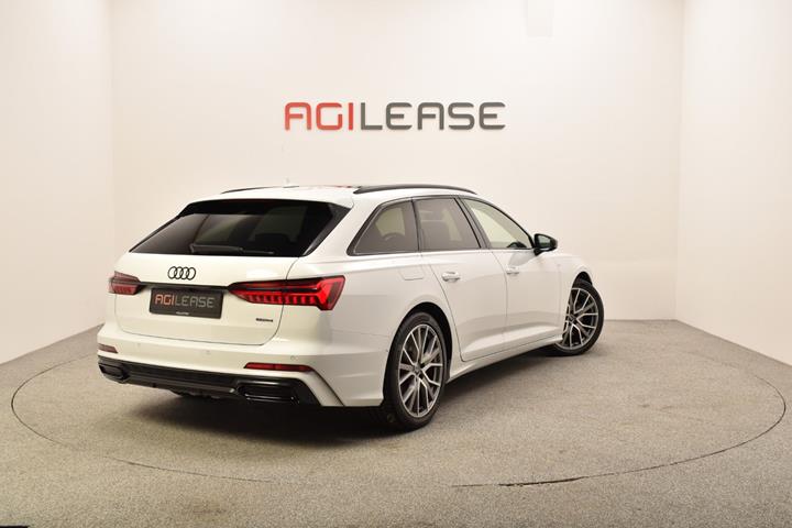 Hvid Audi A6 fra 2020