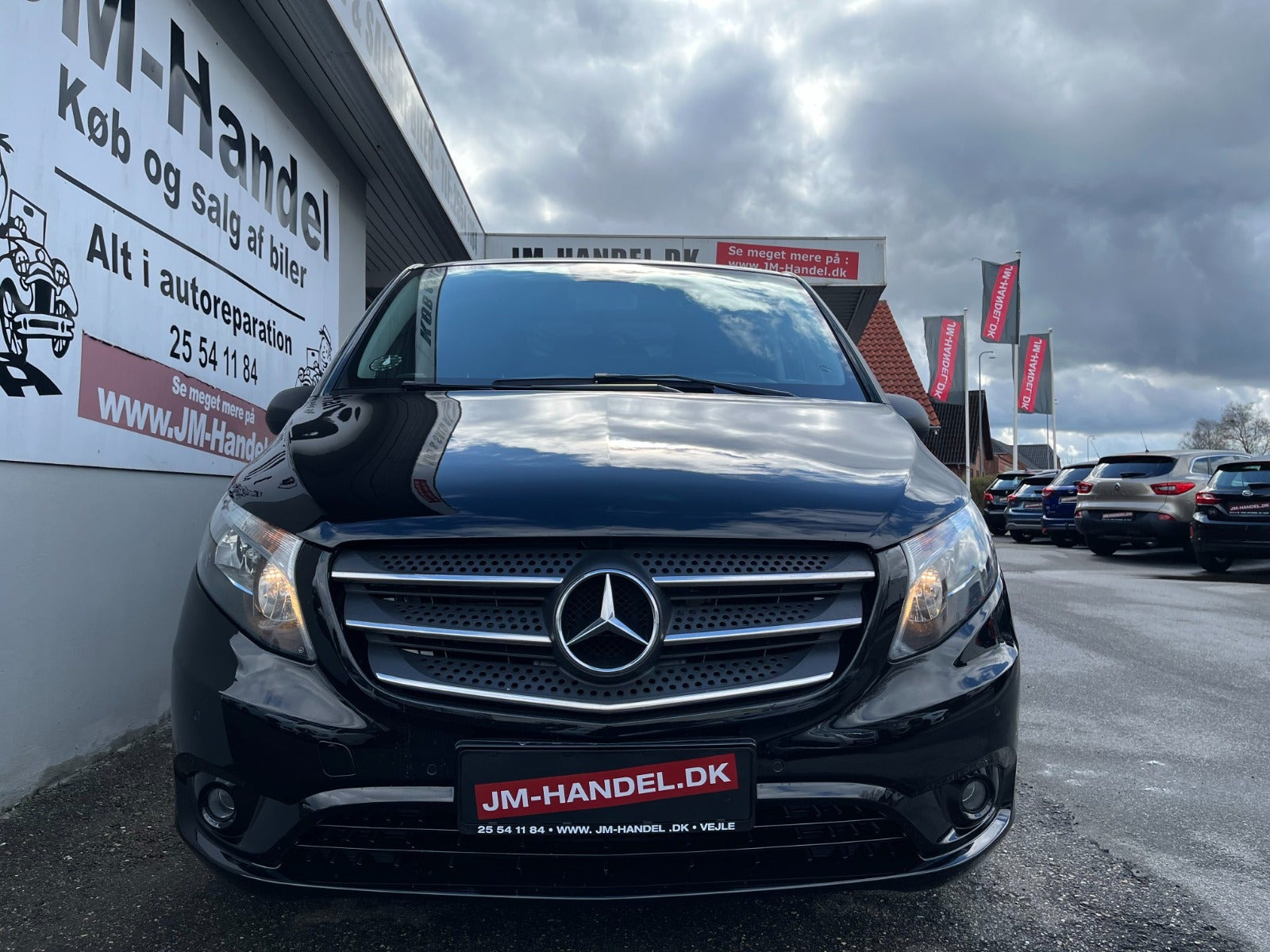 Sort Mercedes Vito 116 fra 2017