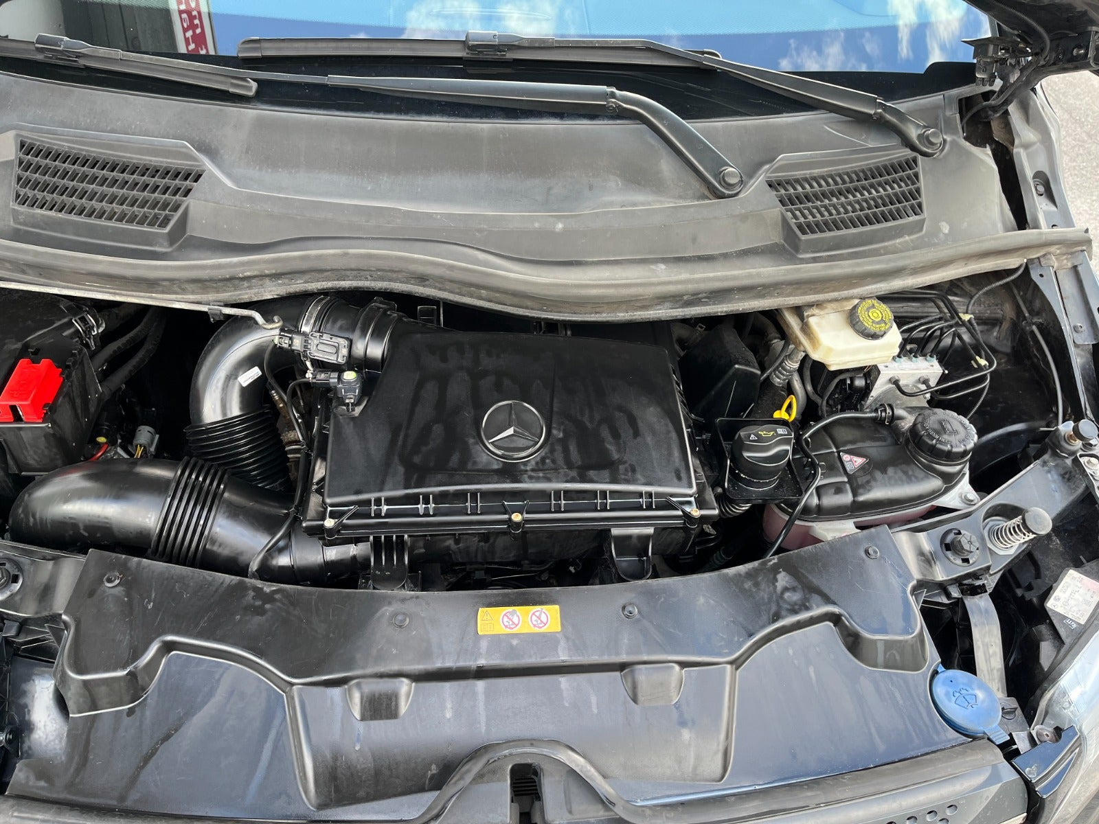 Sort Mercedes Vito 116 fra 2017