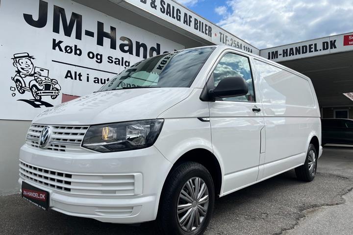 Hvid VW Transporter fra 2017
