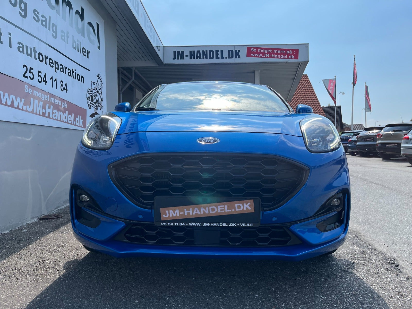 Blå Ford Puma fra 2021