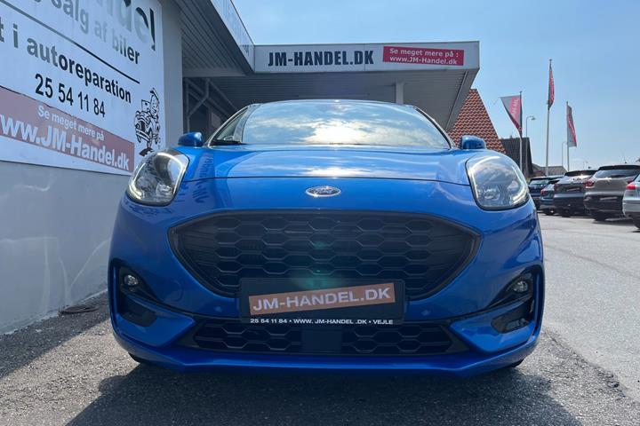 Blå Ford Puma fra 2021