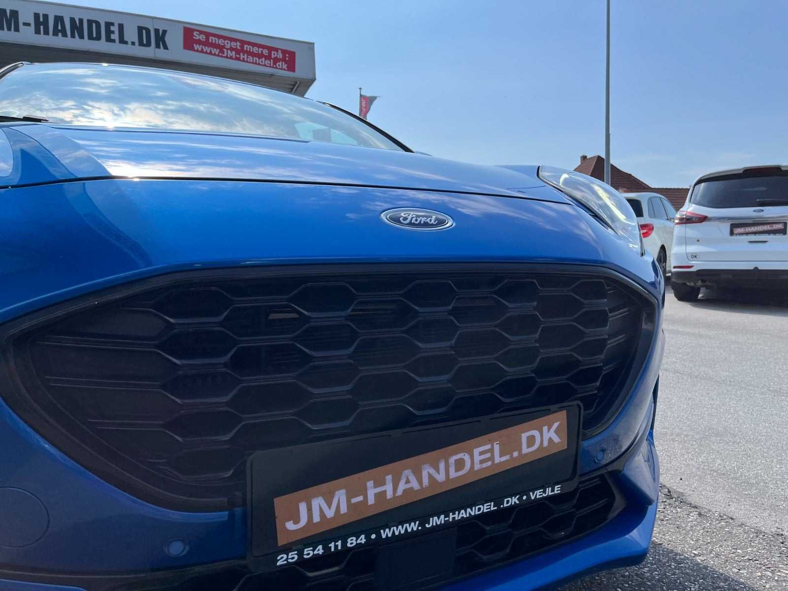 Blå Ford Puma fra 2021