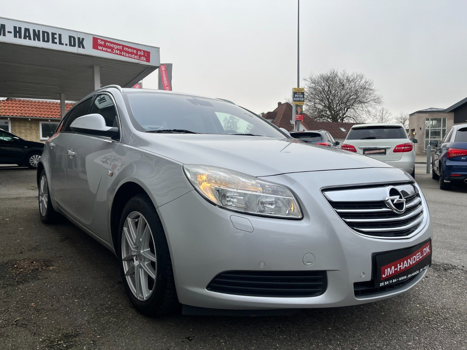 Sølv Opel Insignia fra 2009