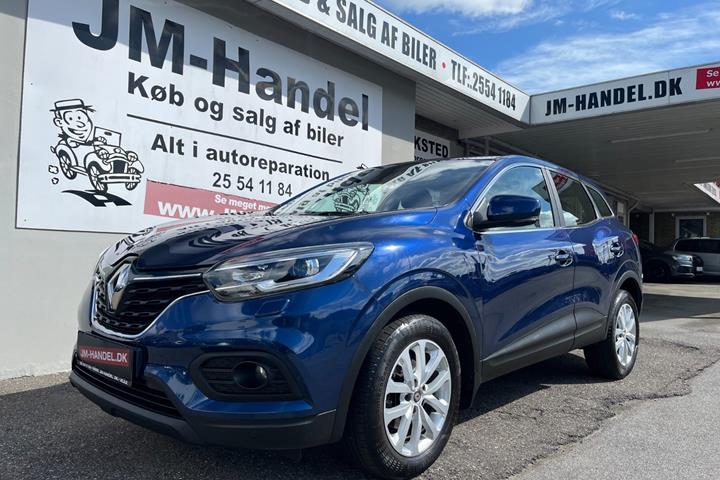 Blå Renault Kadjar fra 2019
