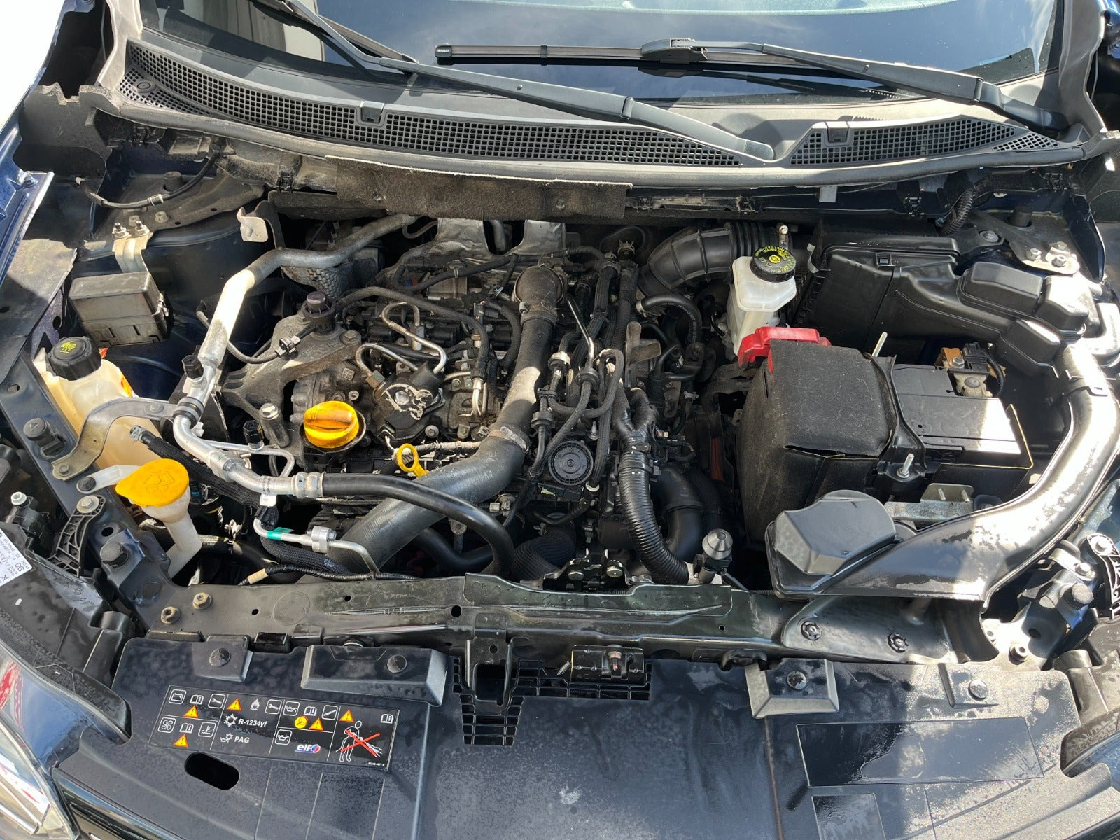 Blå Renault Kadjar fra 2019