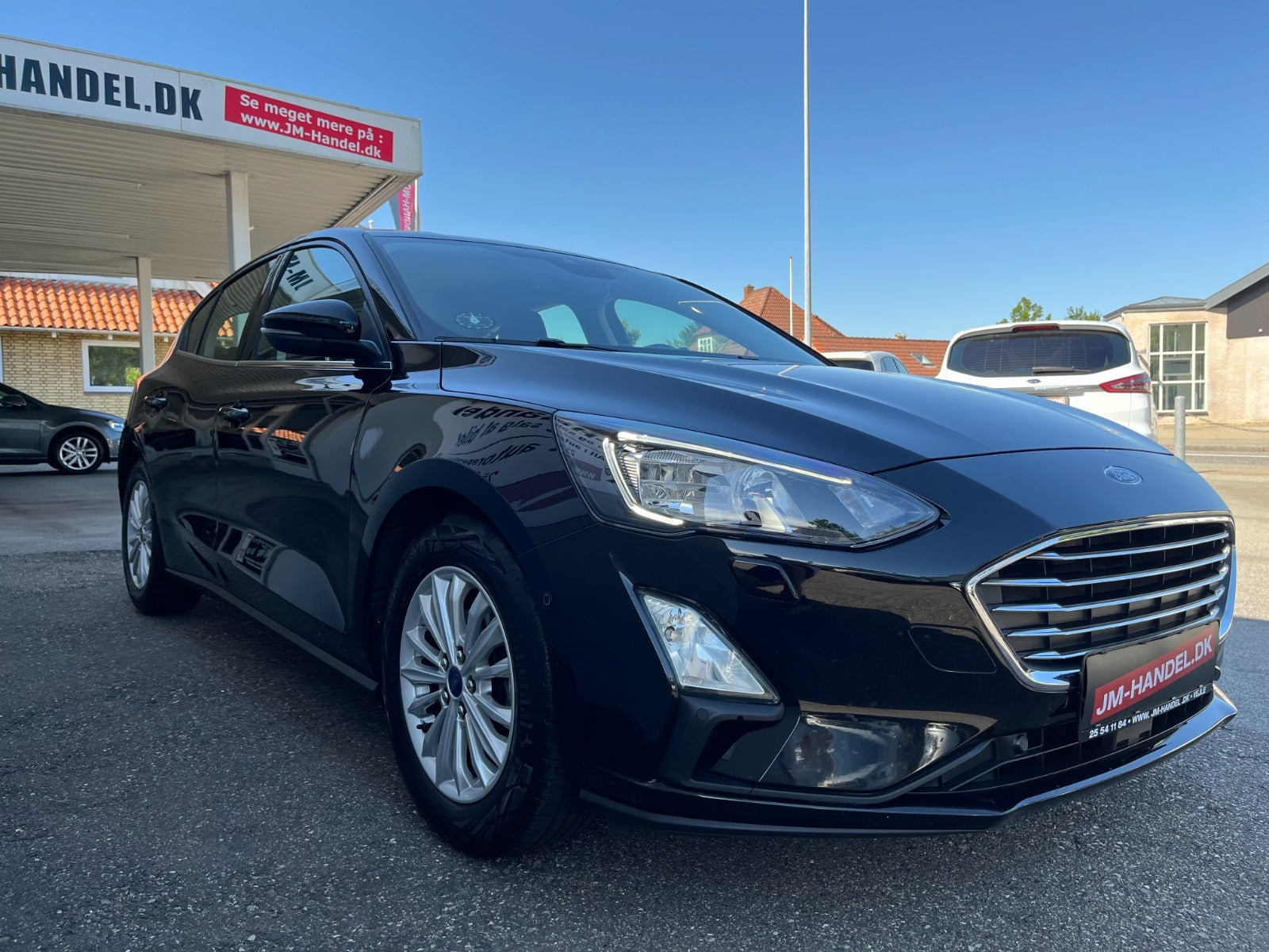Sort Ford Focus fra 2020