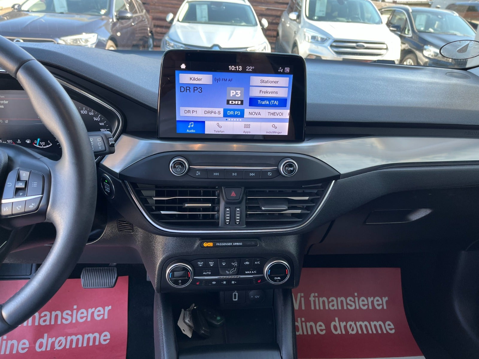 Sort Ford Focus fra 2020