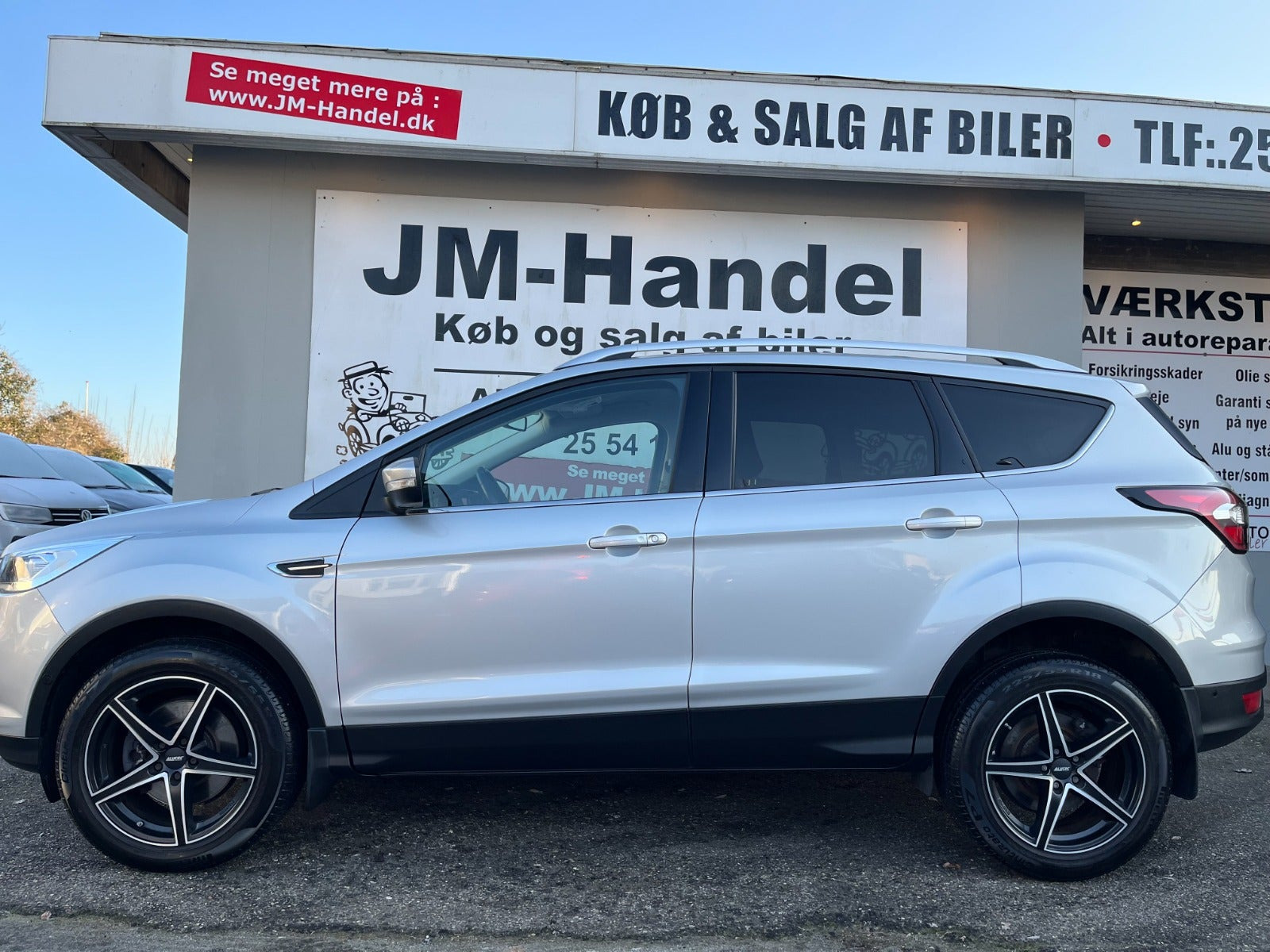 Sølv Ford Kuga fra 2019