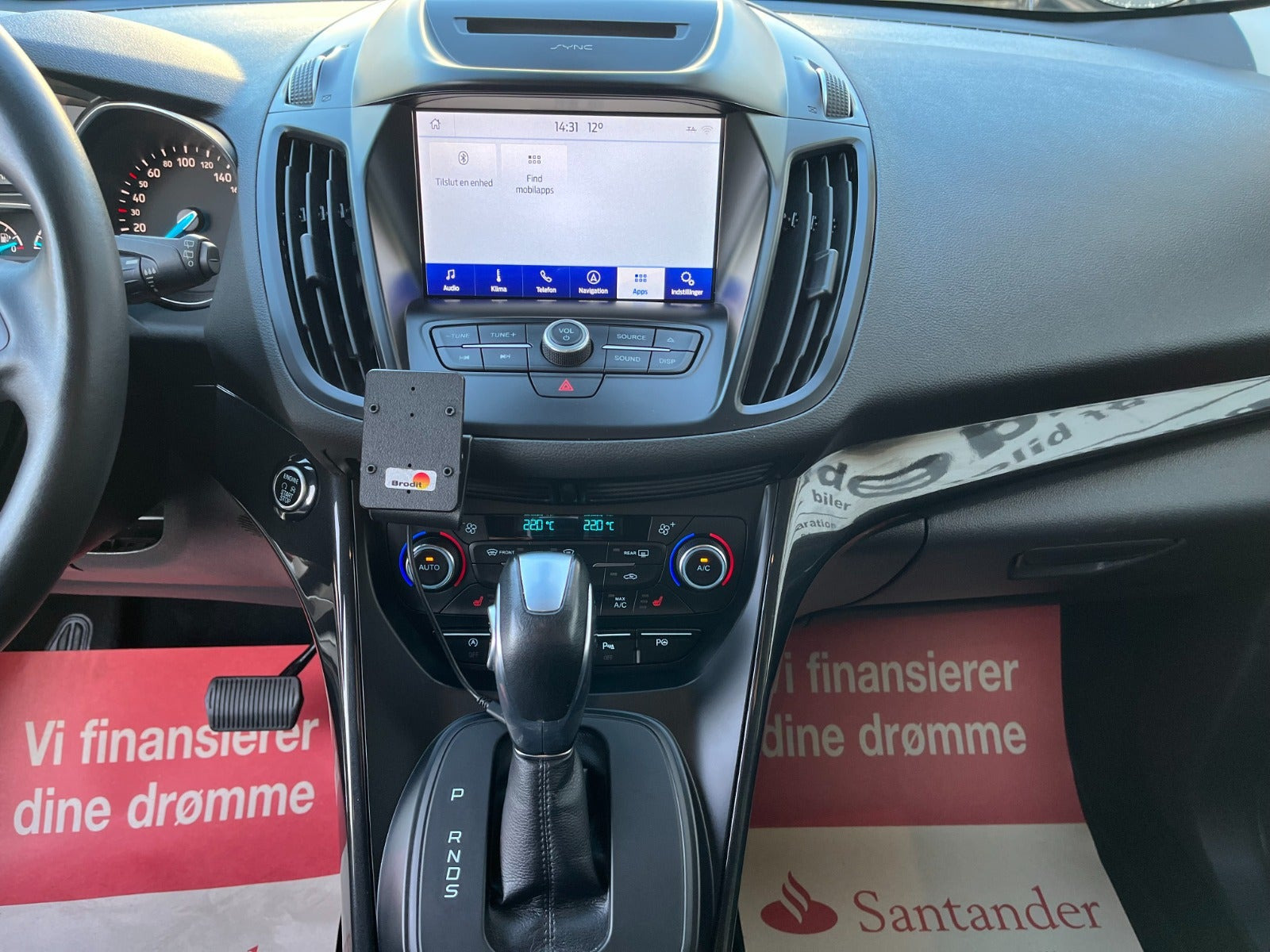 Sølv Ford Kuga fra 2019