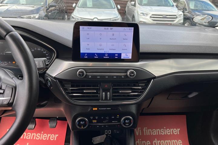 Blå Ford Focus fra 2021