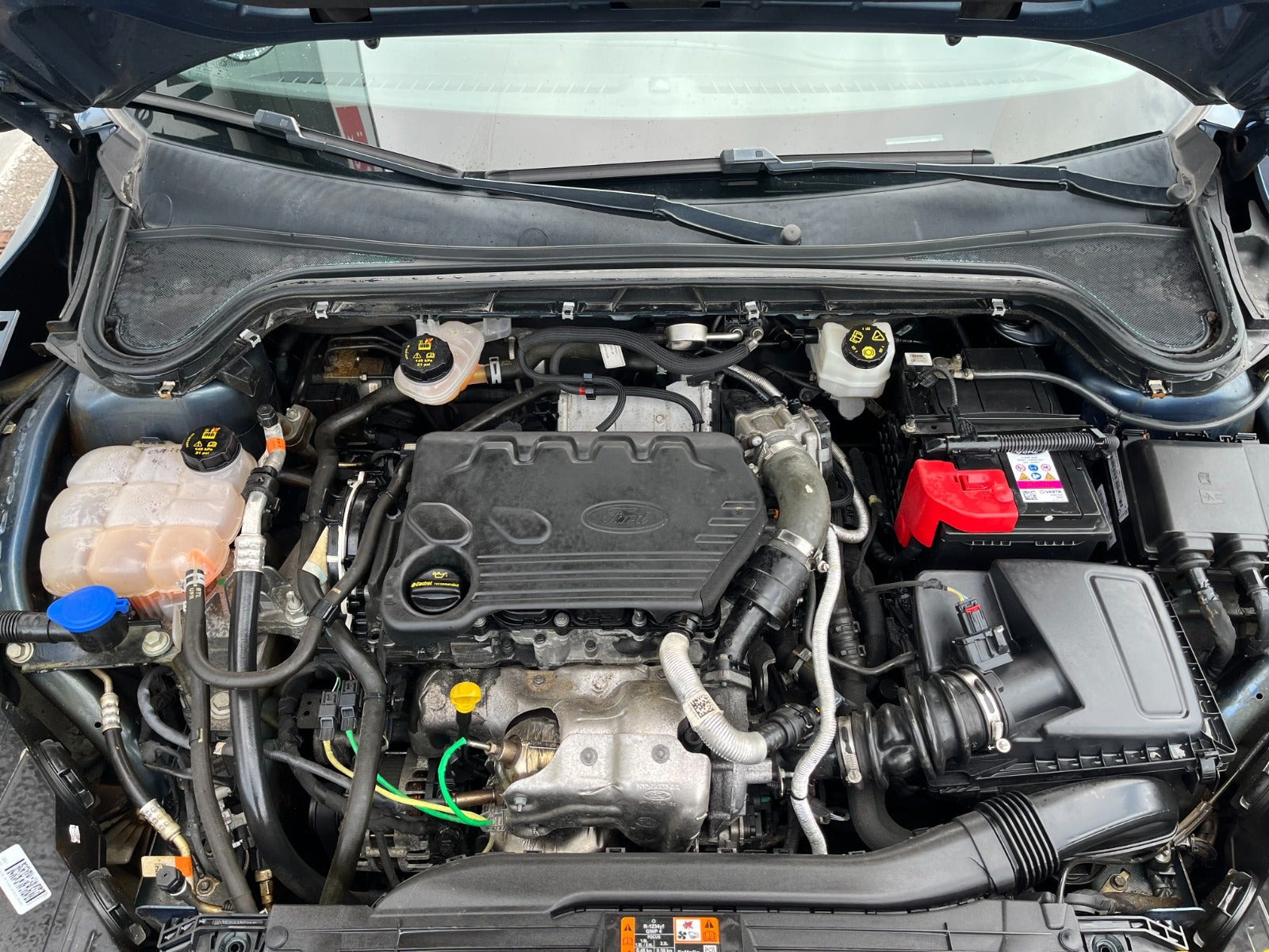 Blå Ford Focus fra 2021