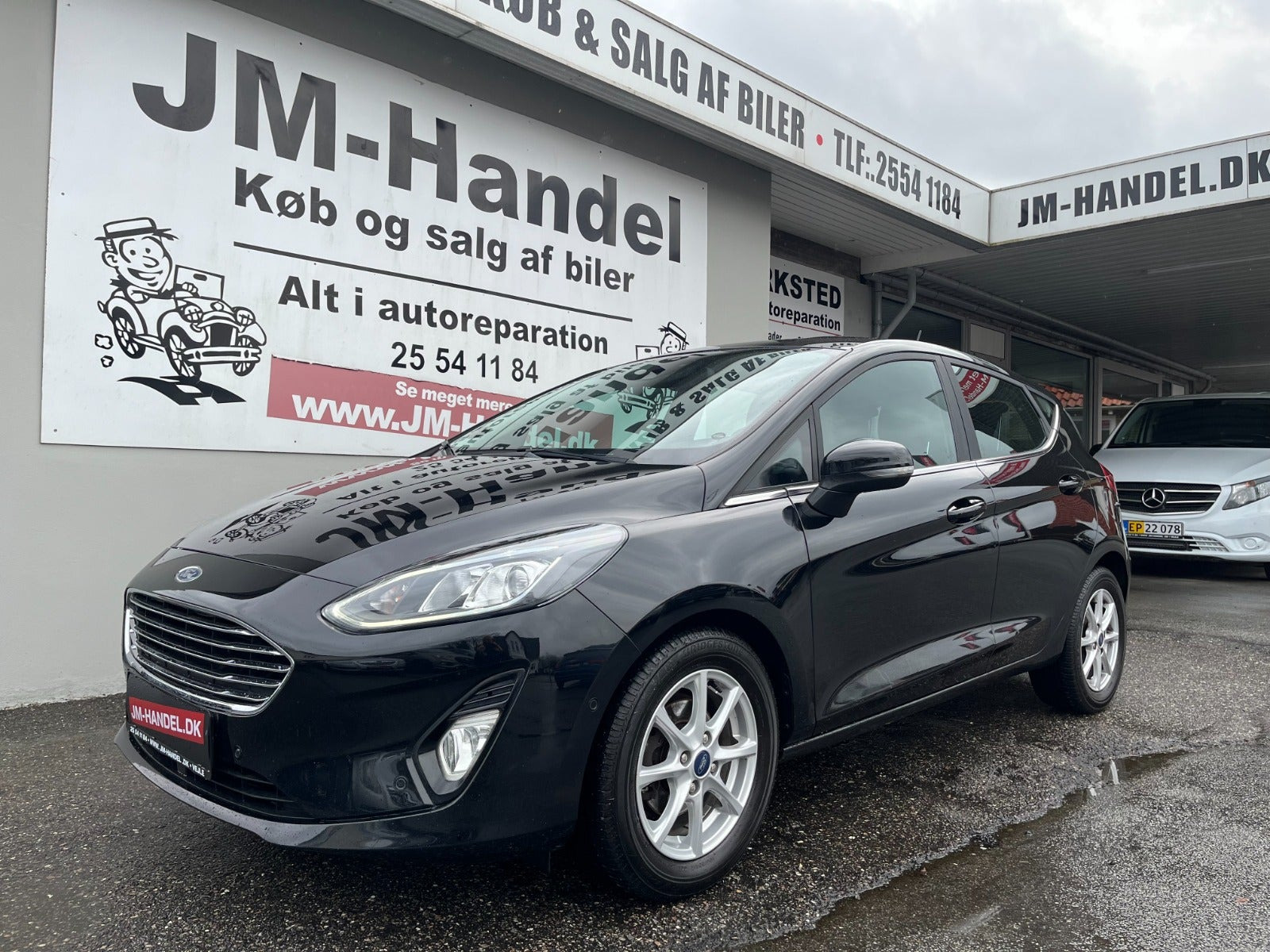 Sort Ford Fiesta fra 2021