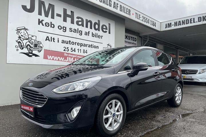 Sort Ford Fiesta fra 2021