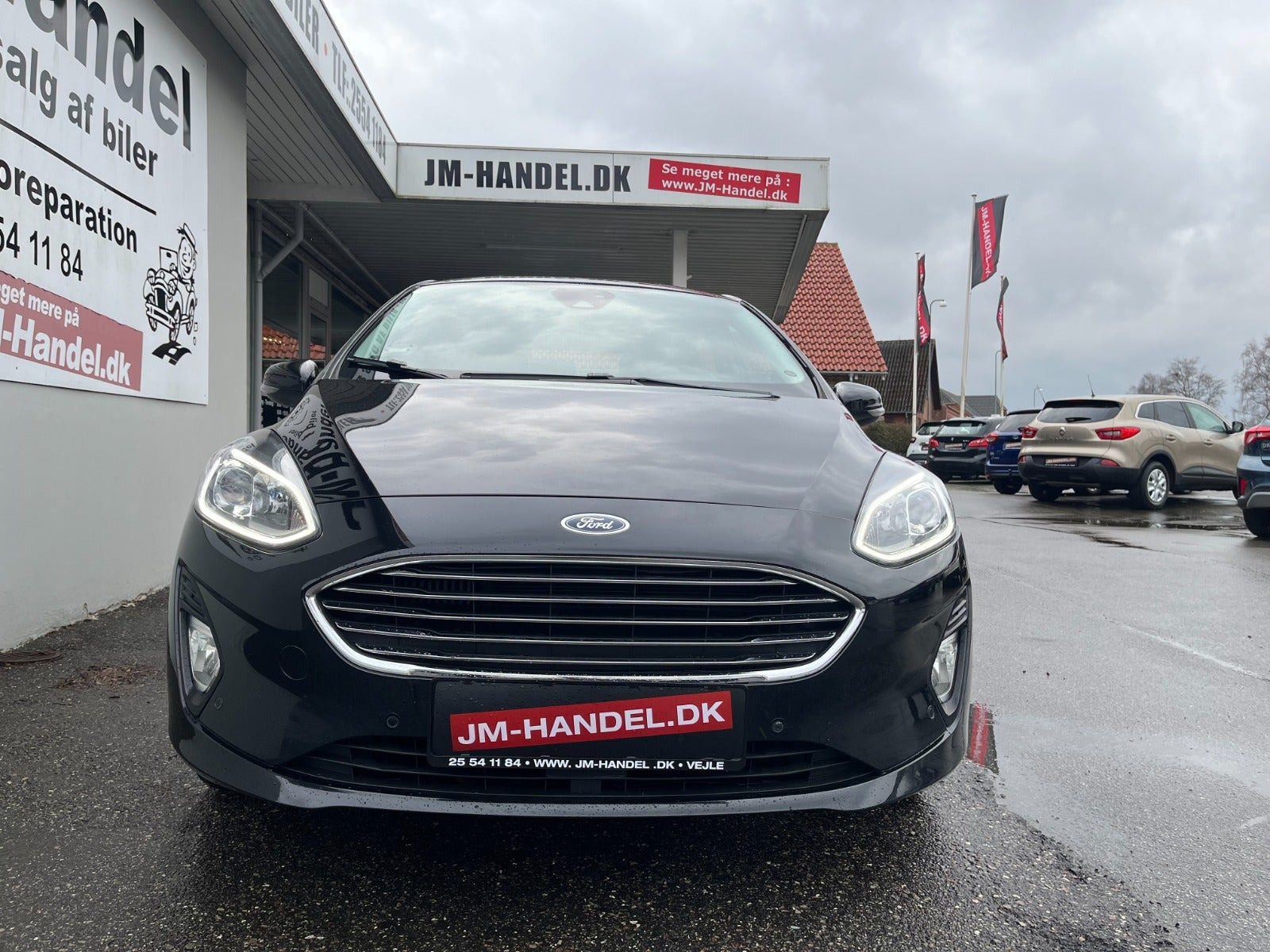 Sort Ford Fiesta fra 2021
