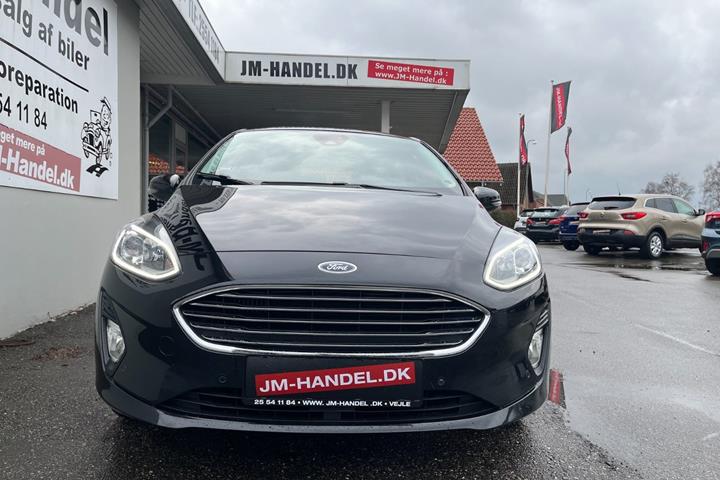 Sort Ford Fiesta fra 2021
