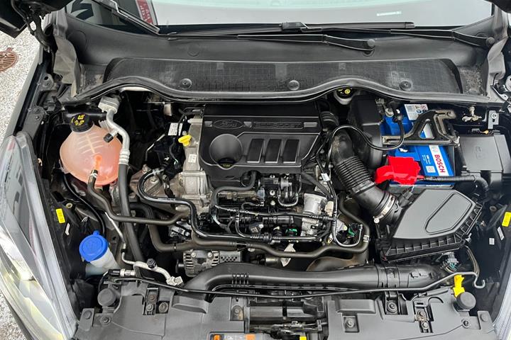Sort Ford Fiesta fra 2021