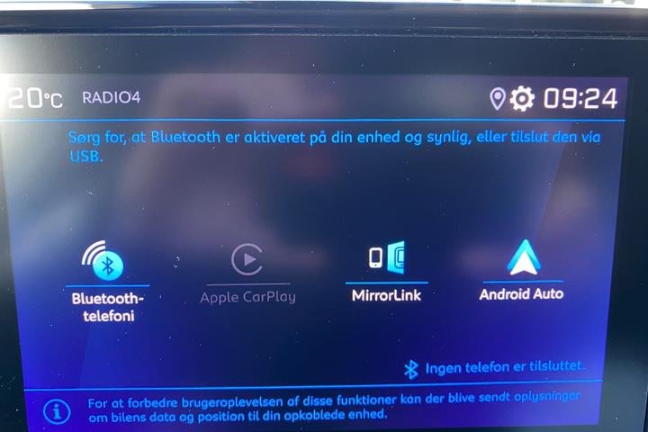 Hvid Peugeot Partner fra 2022