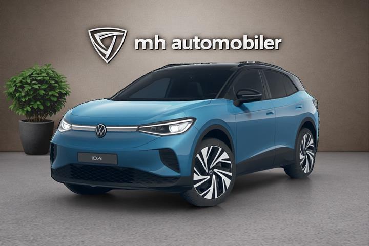Blå VW ID.4 fra 2025