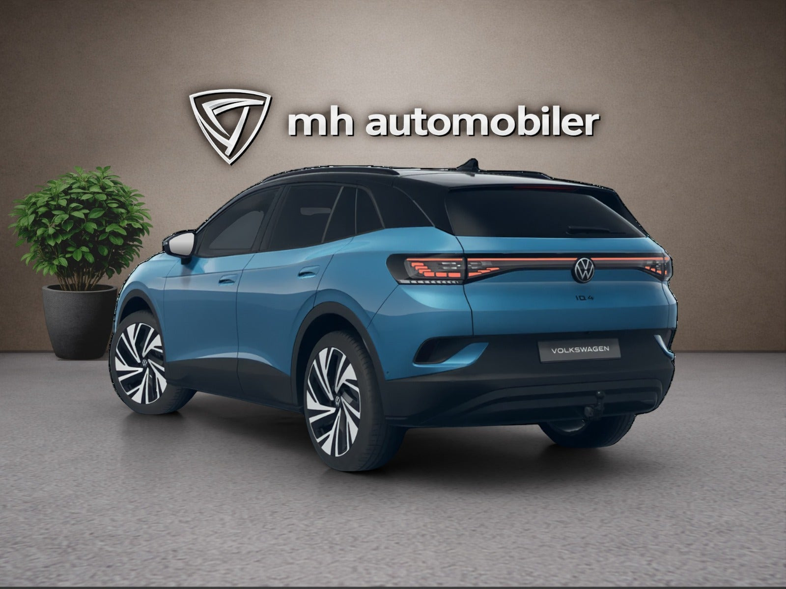 Blå VW ID.4 fra 2025