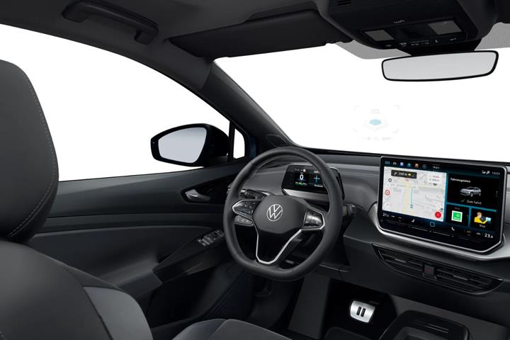 Blå VW ID.4 fra 2025