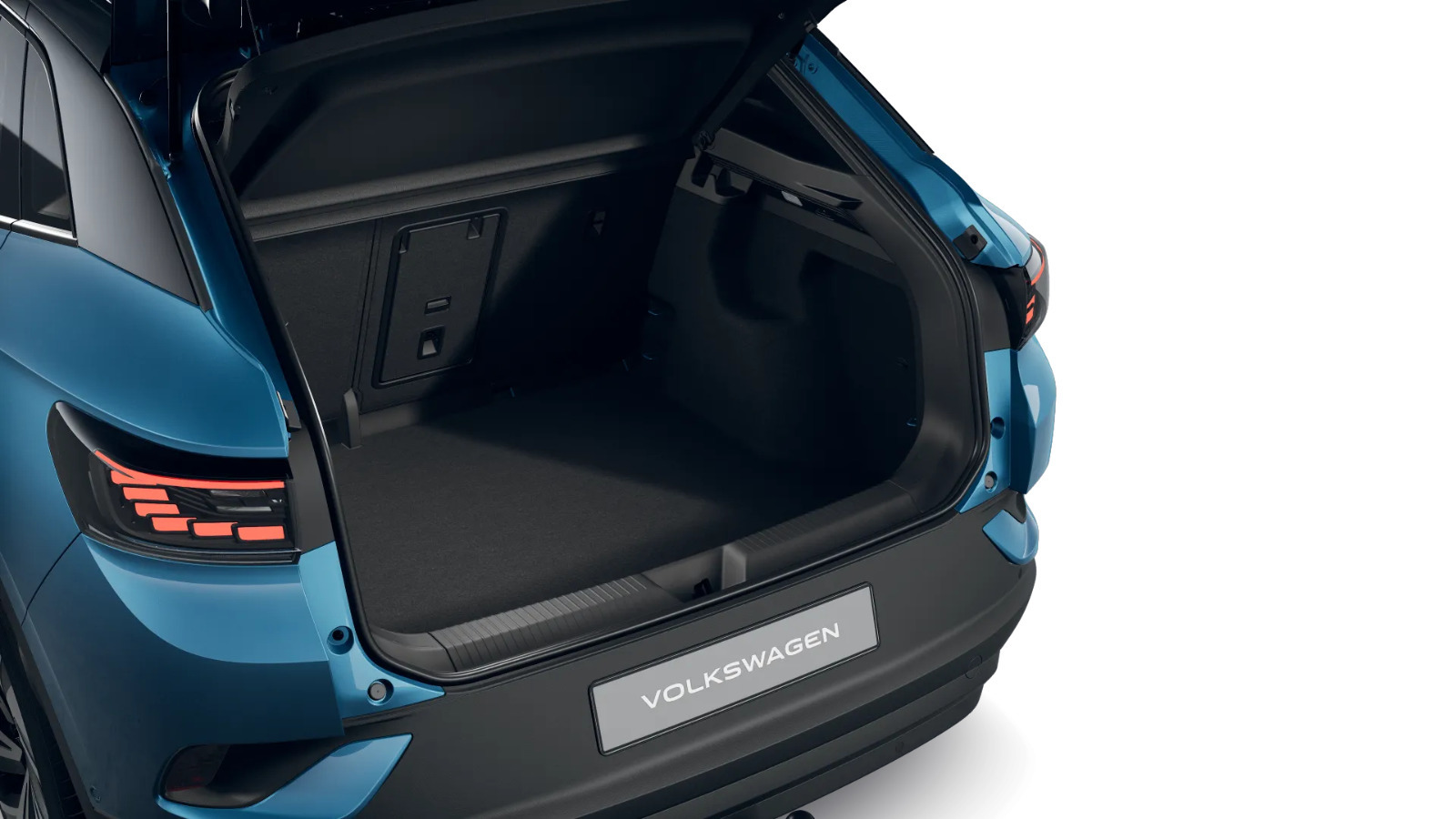 Blå VW ID.4 fra 2025
