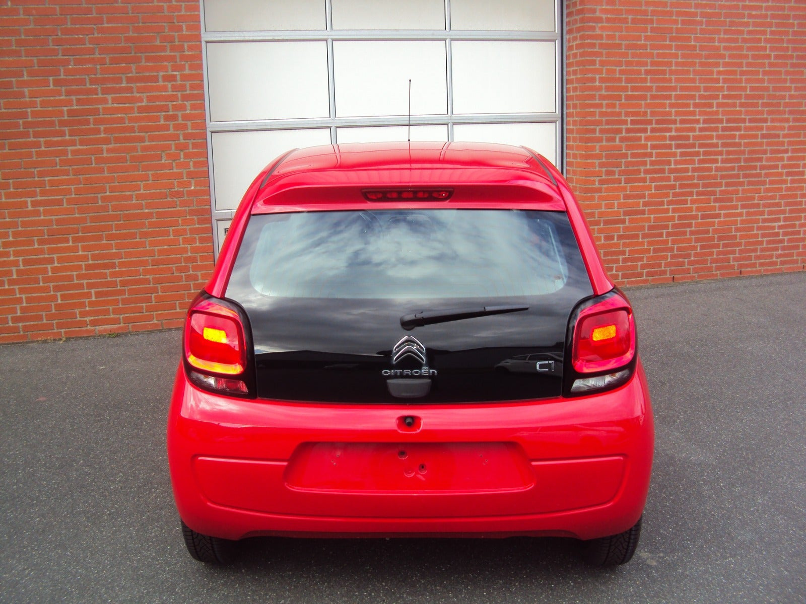 Rød Citroën C1 fra 2019