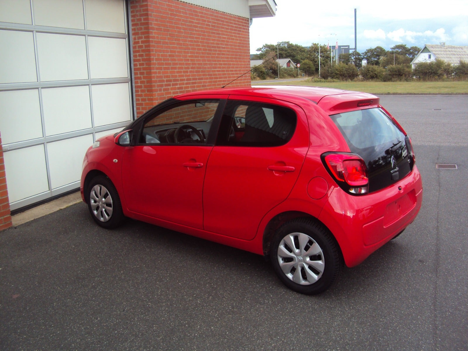 Rød Citroën C1 fra 2019