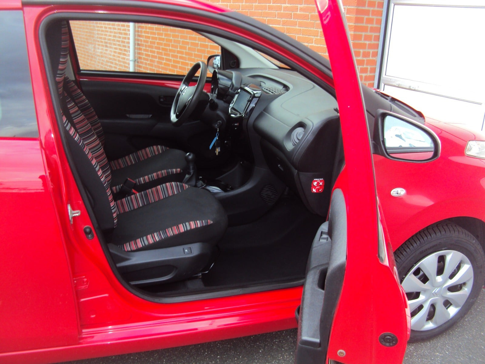 Rød Citroën C1 fra 2019