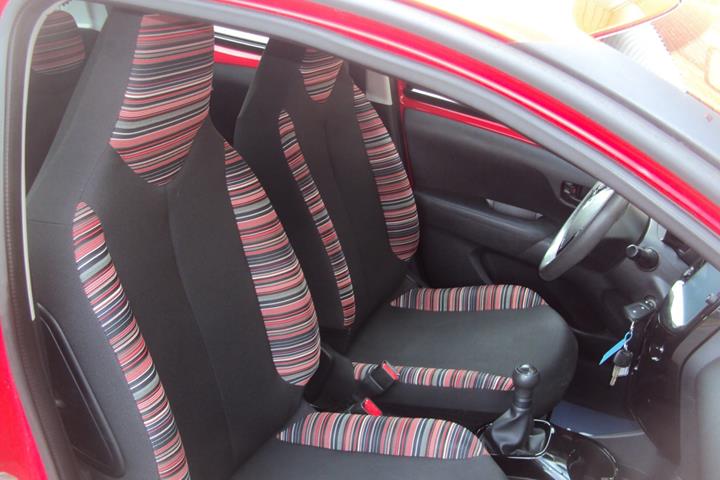 Rød Citroën C1 fra 2019