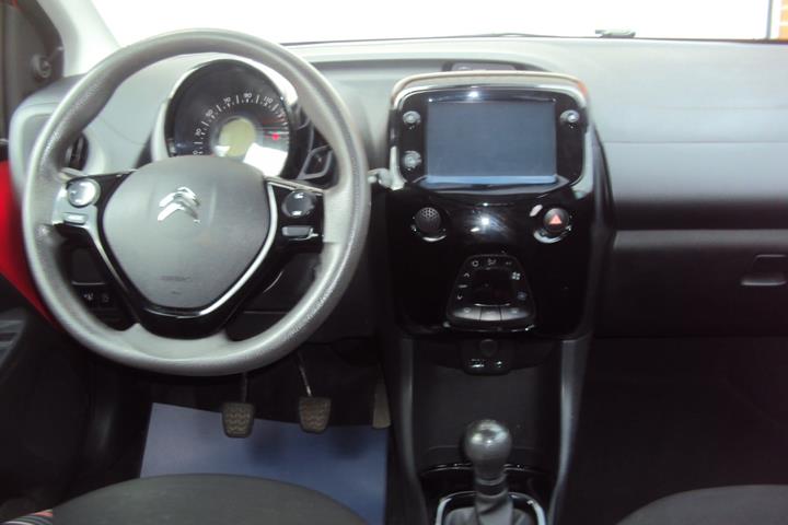 Rød Citroën C1 fra 2019