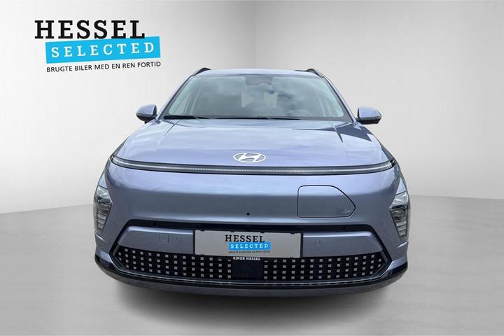 Blå Hyundai Kona fra 2025