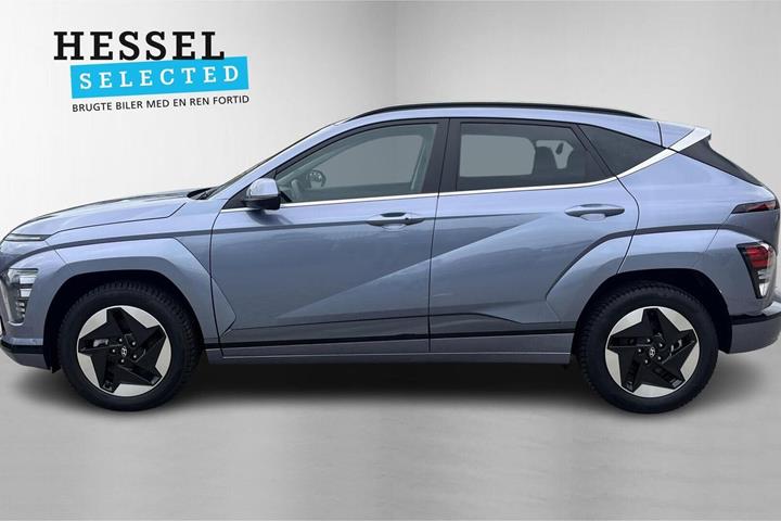 Blå Hyundai Kona fra 2025
