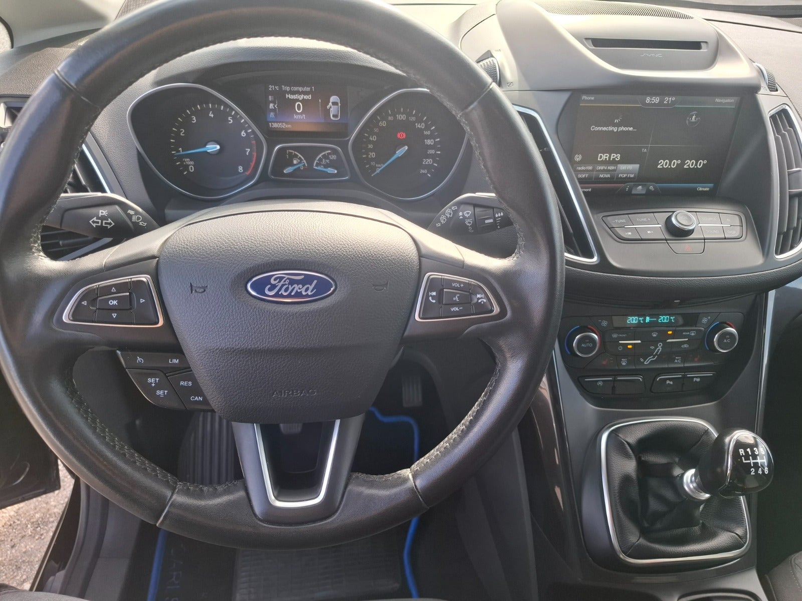 Sort Ford C-MAX fra 2016