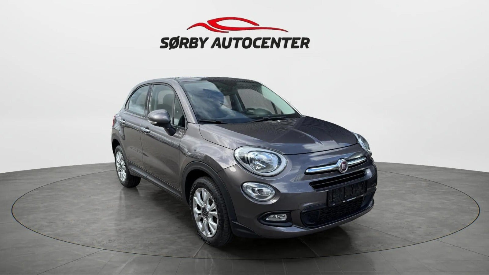 Brun Fiat 500X fra 2015