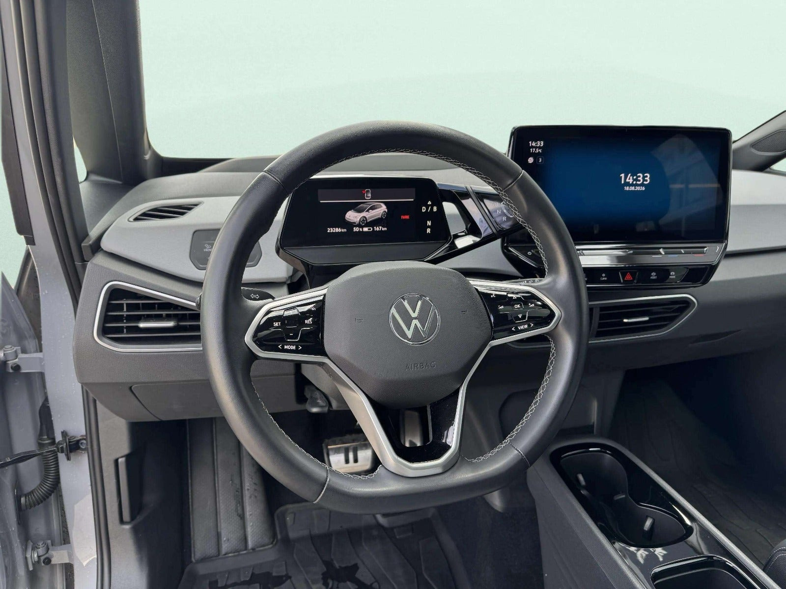 Grå VW ID.3 fra 2023