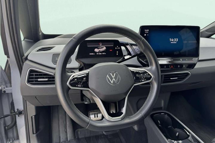 Grå VW ID.3 fra 2023