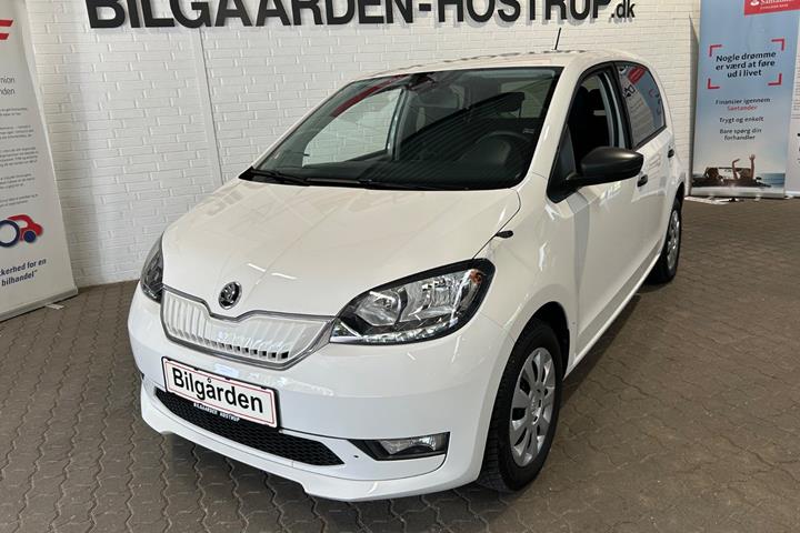 Hvid Skoda Citigo-e fra 2020