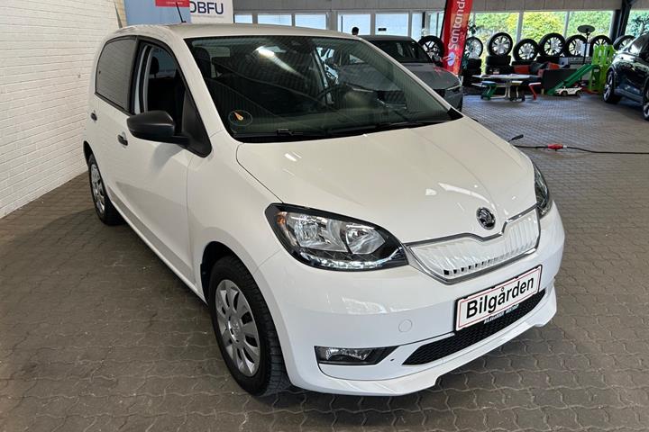 Hvid Skoda Citigo-e fra 2020