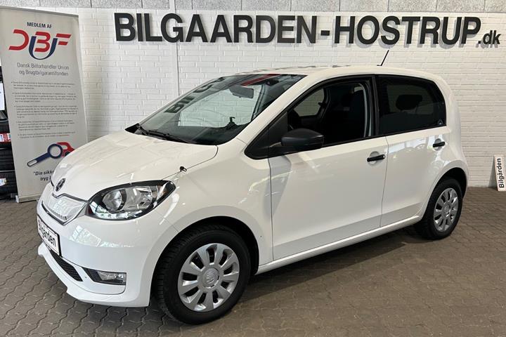 Hvid Skoda Citigo-e fra 2020